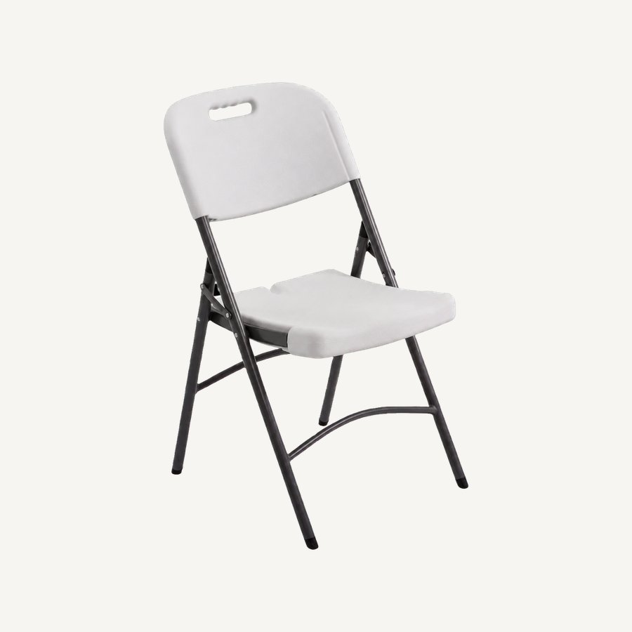 Silla Plegable Blanca — alquiler en Panamá